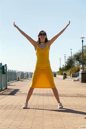 Meadow Brink in a Summer Dress