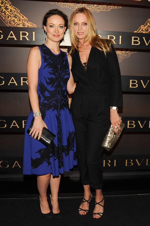 Olivia Wilde Bulgari Celebrates Icons Of Style: The Serpenti - 5th Avenue - New York City - February 9, 2013 