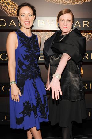 Olivia Wilde Bulgari Celebrates Icons Of Style: The Serpenti - 5th Avenue - New York City - February 9, 2013 