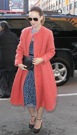 Olivia Wilde out in New York City - February 14, 2013 (Valentine's Day)