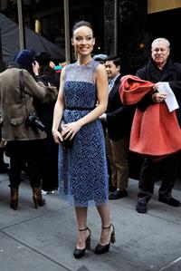 Olivia Wilde attends Calvin Klein Fall 2013 Presentation in New York City - February 14, 2013 