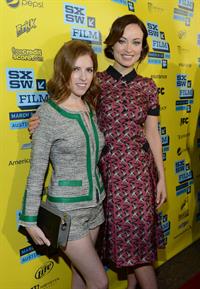 Olivia Wilde at  Drinking Buddies  Premiere at SSW Festival in Austin - March 9, 2013 