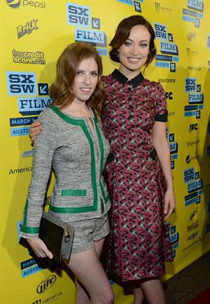 Olivia Wilde at  Drinking Buddies  Premiere at SSW Festival in Austin - March 9, 2013 