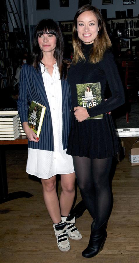 Olivia Wilde at the Launch of Kelly Oford's New Book in New York City - April 1, 2013 