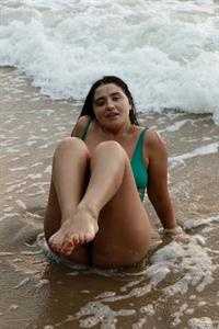 Vyeta Mustafina Wet Beach Babe