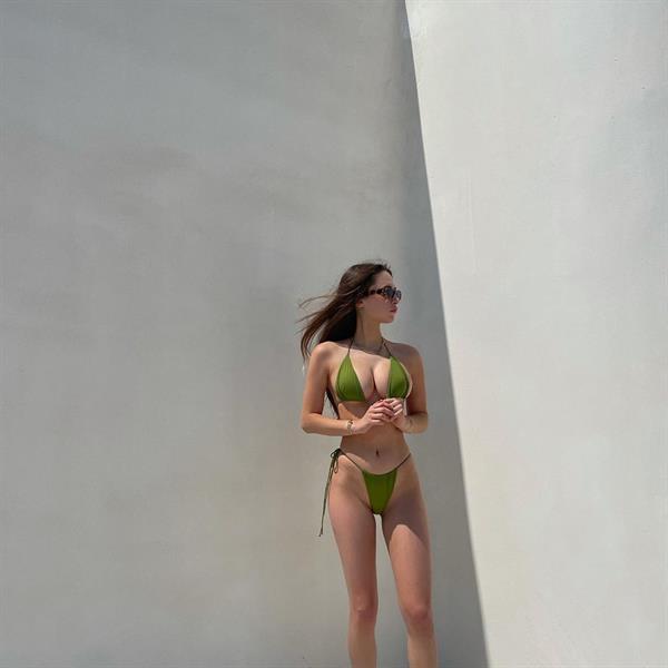 Elsie Hewitt in a bikini
