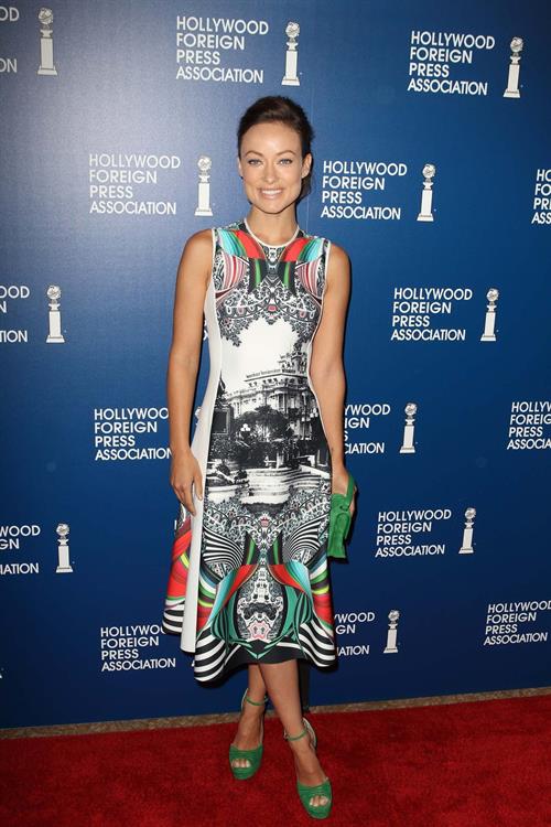 Olivia Wilde attends Hollywood Foreign Press Installation Luncheon in Beverly Hills - August 13, 2013 