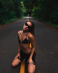 Olivia Ponton in a bikini