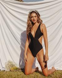 Rebecca Lynn Jackson in a bikini