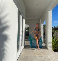 Courtney Antalek in a bikini