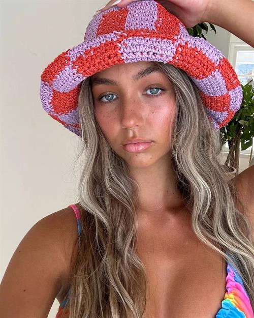 Avry Justis in a bikini