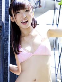 Risa Yoshiki in a bikini