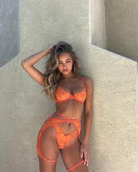 Adison Justis in a bikini