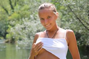 Katya Clover Nude Pictures Clover: By the water
