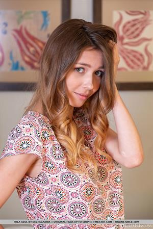 Mila Azul Nude Pictures Contemplation