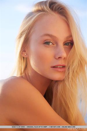 Nancy A Nude Pictures Blue Gaze