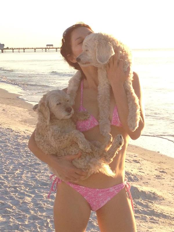 Ashley Judd in a bikini