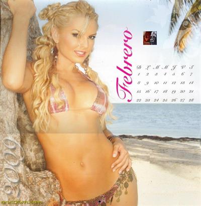 Marjorie de Sousa in a bikini