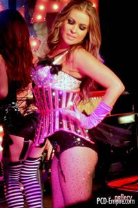 Carmen Electra in lingerie