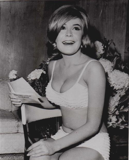 Sandra Dee in a bikini