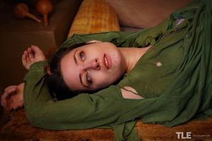 Alena Nude Pictures Petting My Pussy 1