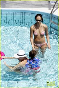 Jessica Alba in a bikini