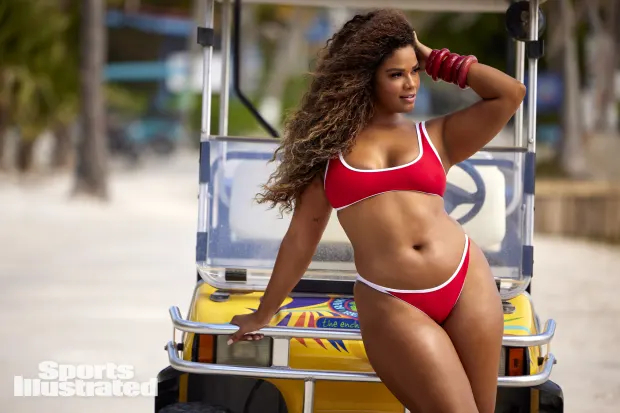 Kamie Crawford in a bikini