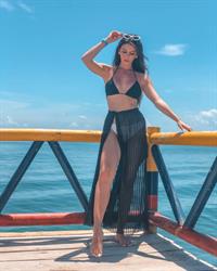 Daniela Rincon in a bikini