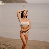 Connie Carter in a bikini