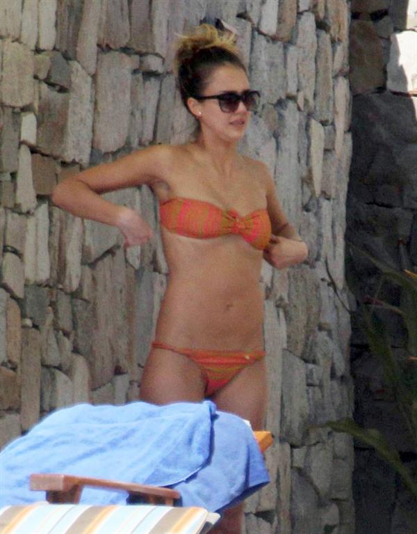 Jessica Alba in a bikini