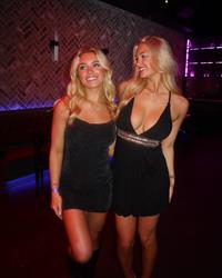 Sydney Thomas was a ring girl in the Mike Tyson vs Jake Paul fight