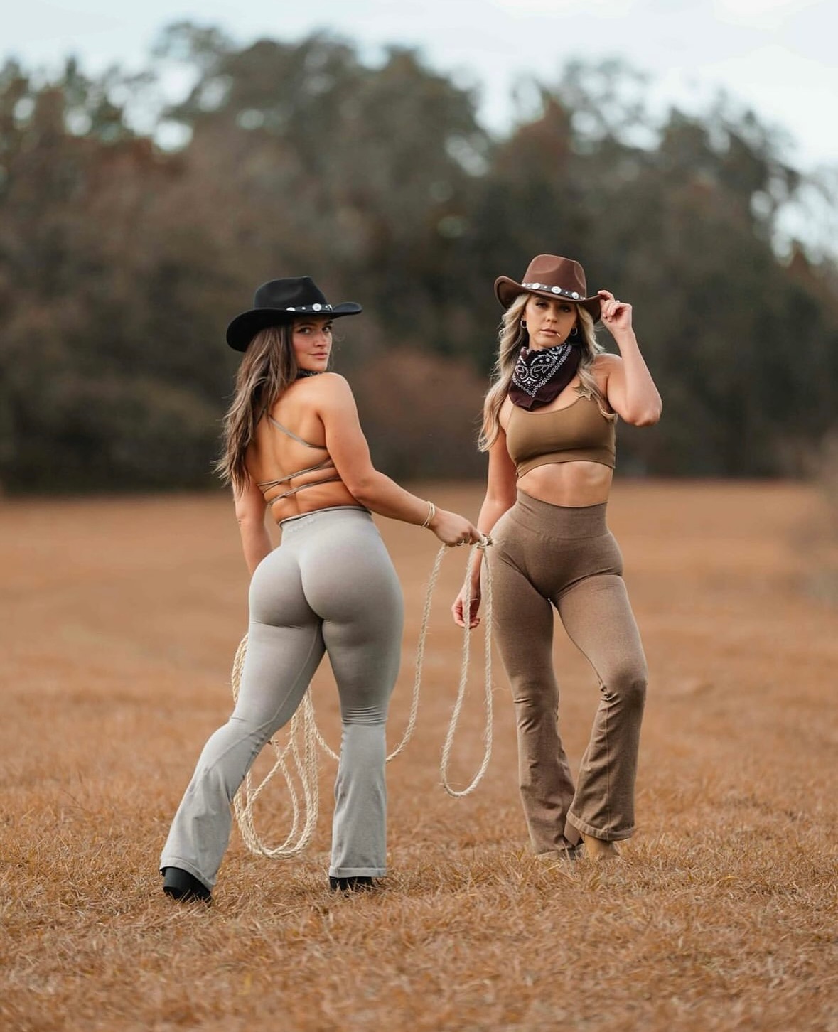 Lydia Doesburg taking a selfie and - ass