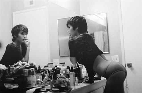 Shay Maria in lingerie - ass