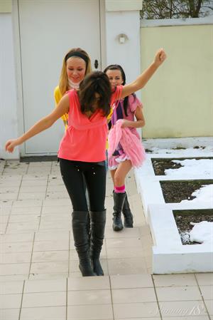 Brigitta F and Kenia H and Samantha I Nude Pictures Brigitta - Outside Fun