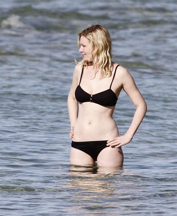 Kirsten Dunst in a bikini