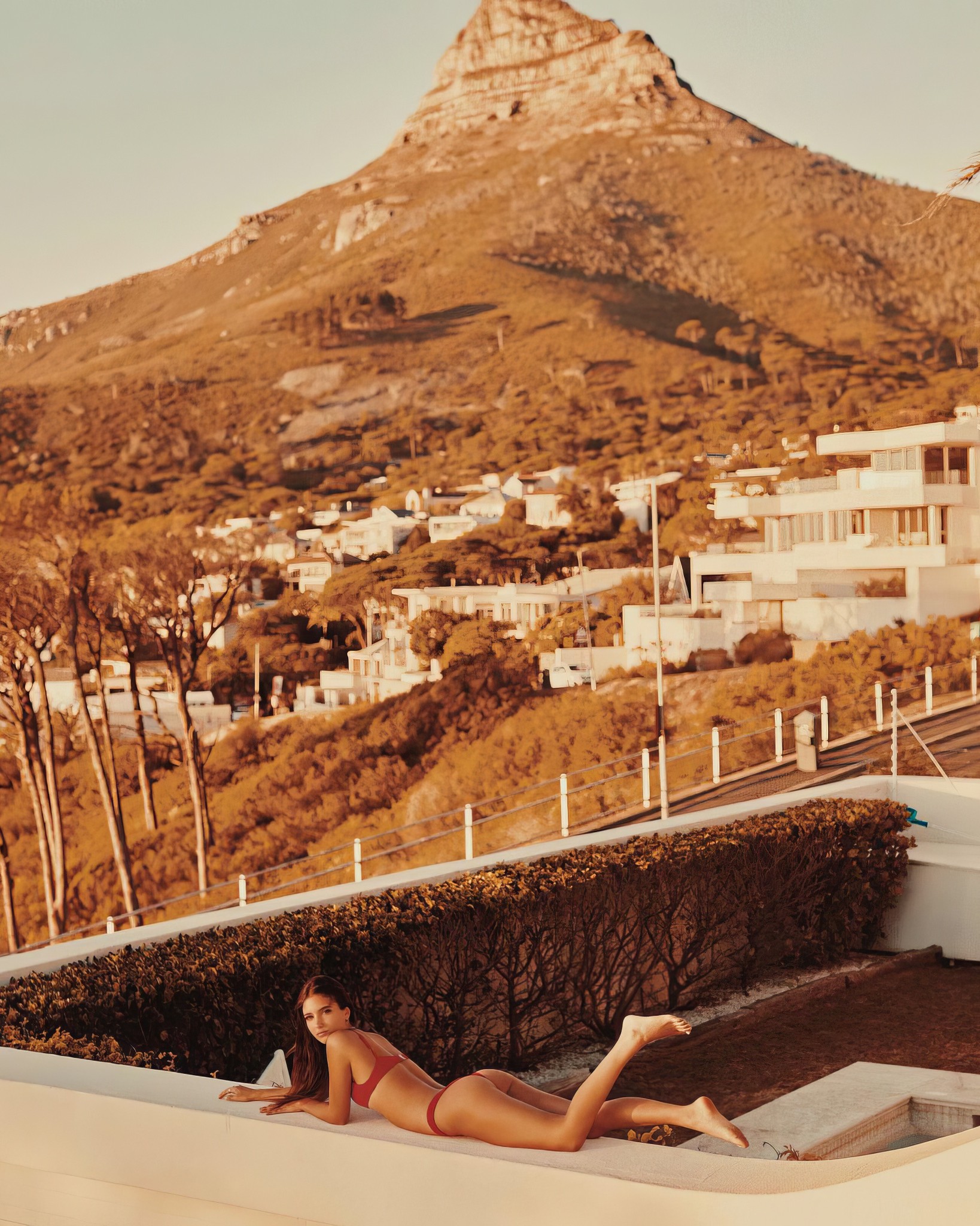 Sunbathing In The Desert