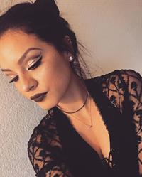 Bianca Cardenas taking a selfie