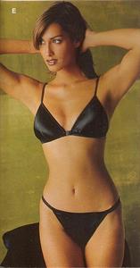 Yasmeen Ghauri in a bikini