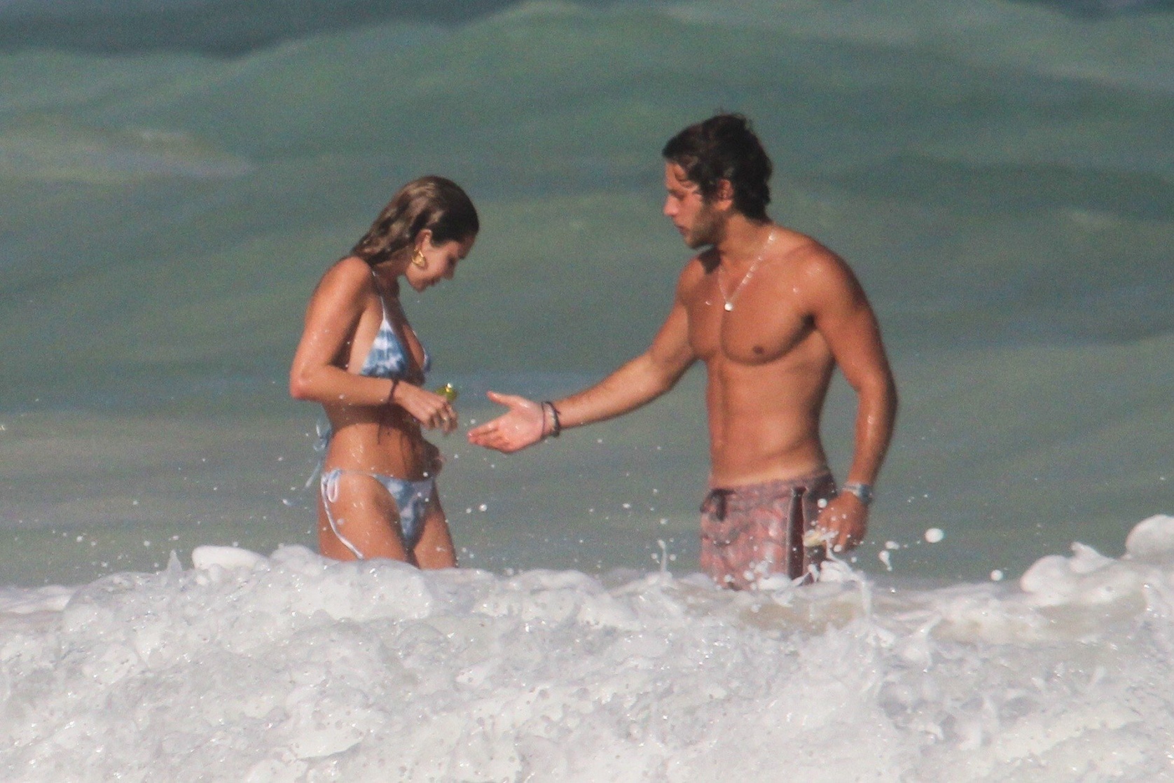 Delilah Belle Hamlin in a bikini