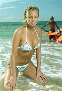 Kathrine Sørland in a bikini