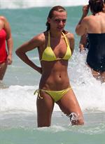 Aliona Vilani in a bikini