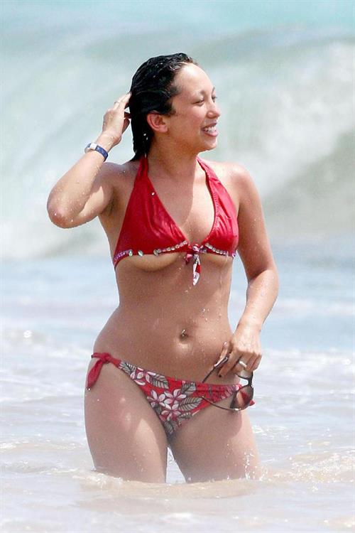 Cheryl Burke in a bikini