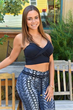 Havana FTV Nude Pictures Hugging Her Form