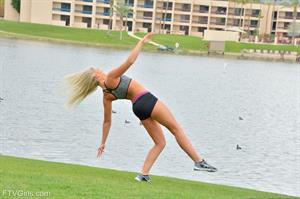 Kaylie FTV Nude Pictures Assisting The Sporty Type