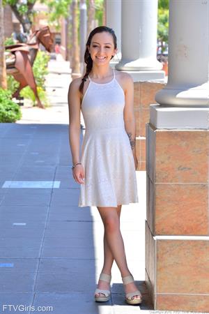 Lily FTV Nude Pictures Visiting The Gallery