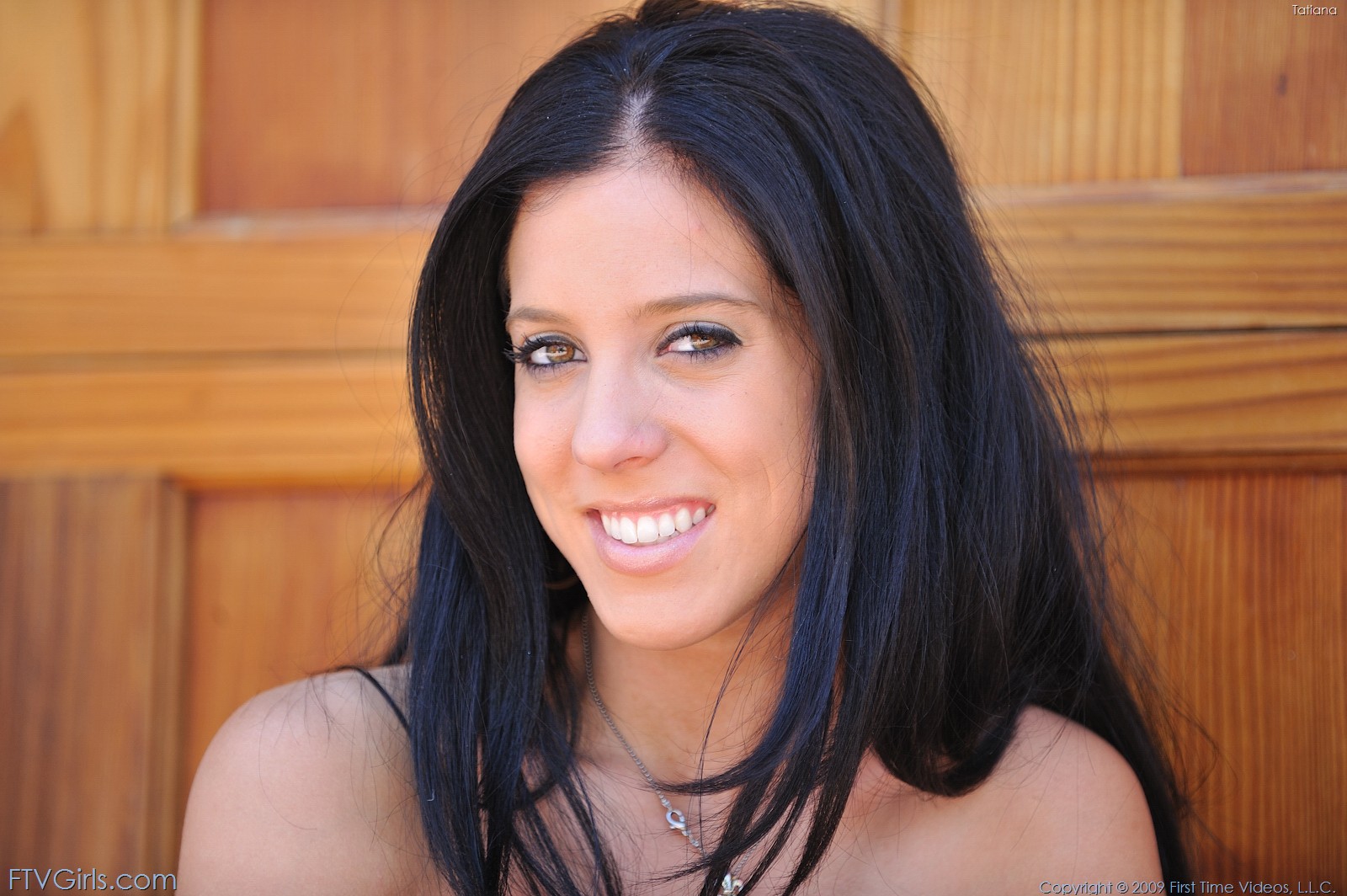 Tatiana shows of her sweet big tits