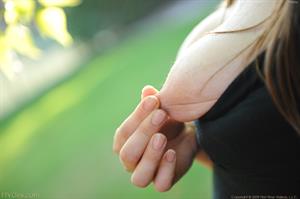 Orianna FTV Nude Pictures Orianna plays in a public park