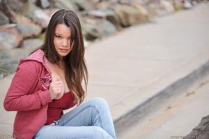 Jessy FTV Nude Pictures Jessy flashes her big tast tits