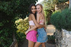 Nancy A & Vanessa Alessia Nude Pictures Nancy A & Vanessa Alessia: How It All Began