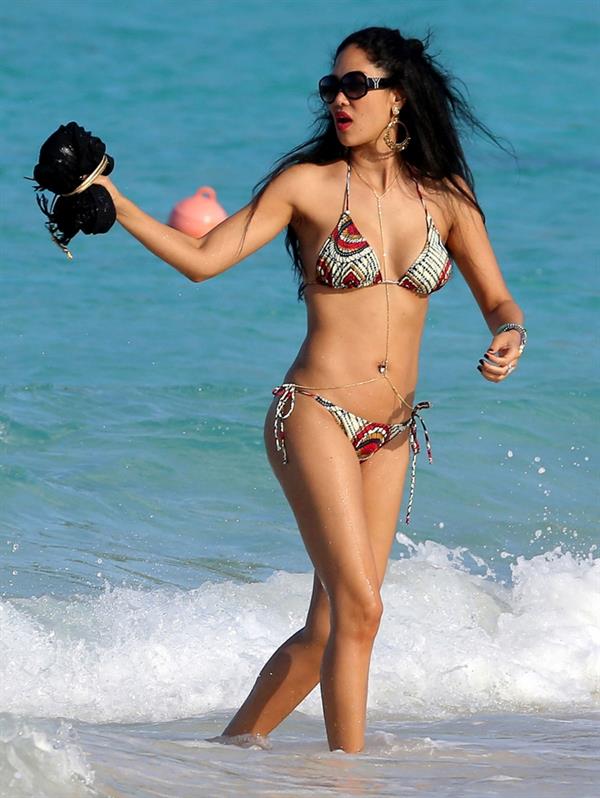 Kimora Lee Simmons in a bikini